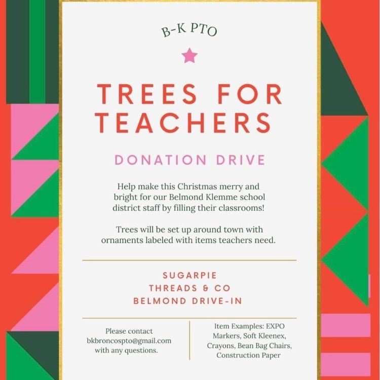 Trees for Teachers