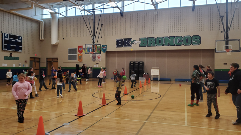 Dodge Ball Teachers vs. studemts